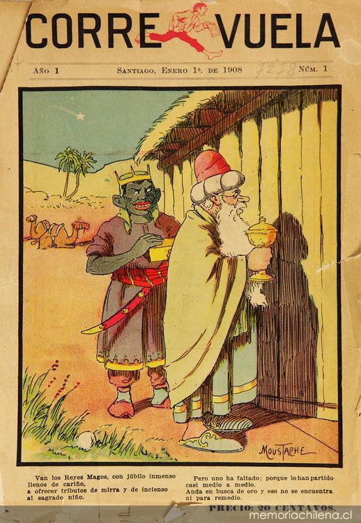 Corre vuela. Año 1, número 1 (1 de enero de 1908) - número 26 (24 de junio de 1908)
