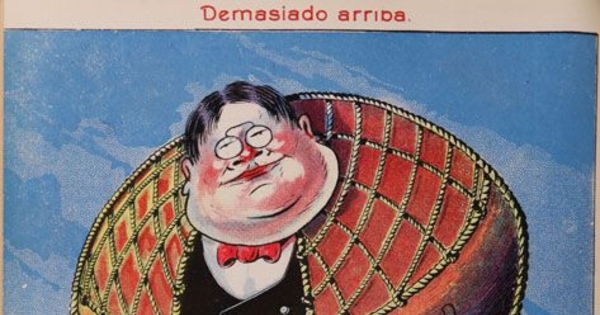 "Demasiado arriba", caricatura de Fly para Sucesos