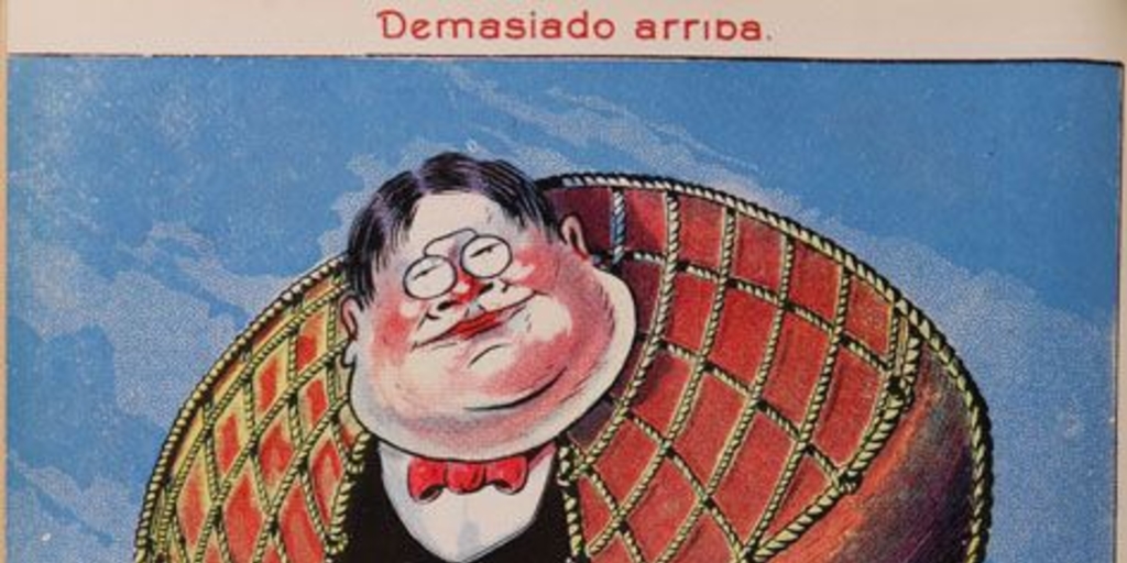 "Demasiado arriba", caricatura de Fly para Sucesos