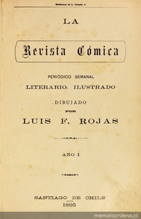 La Revista Cómica: año 1, nº 1-114, 1895 a 1898