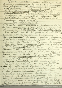 Manuscrito de Julieta Kirkwood