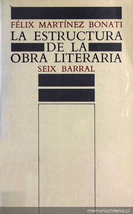 La estructura de la obra literaria: una investigación de filosofía del lenguaje y estética