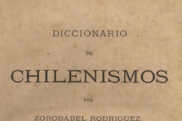 Diccionario de chilenismos