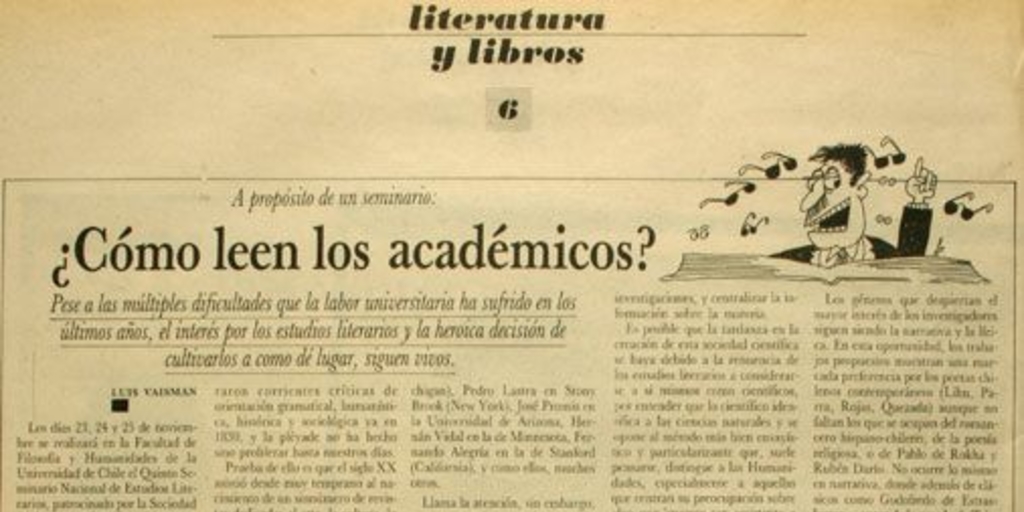 ¿Cómo leen los académicos?