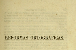 Reformas ortográficas