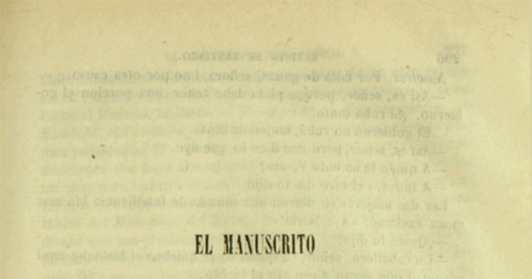 El manuscrito del diablo