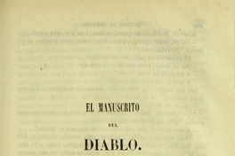 El manuscrito del diablo