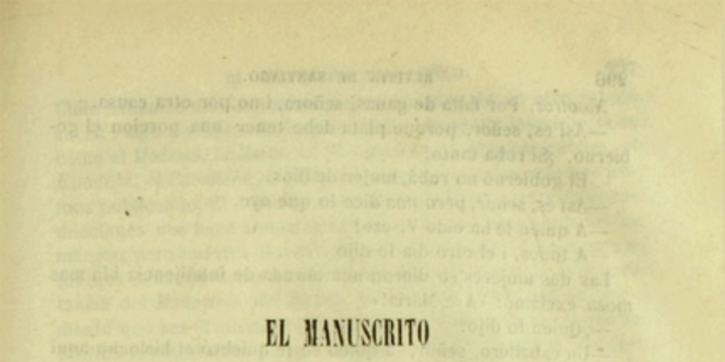 El manuscrito del diablo