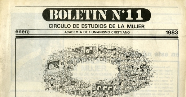 Boletín del Círculo de Estudios de la Mujer ; n° 11, 1983