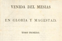 Venida del Mesías en gloria y magestad