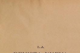 La Revista nueva: año 1, tomo I, abril a julio de 1900