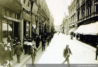 Calle Huérfanos, ca. 1915