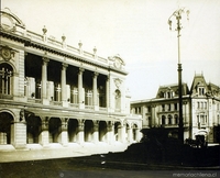 Plazuela del Teatro Municipal, ca. 1910