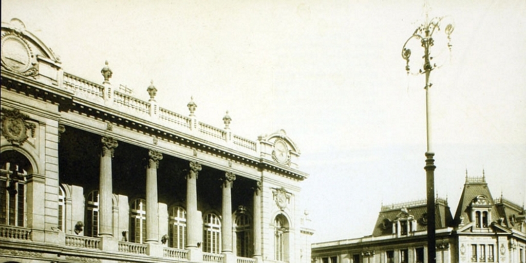 Plazuela del Teatro Municipal, ca. 1910