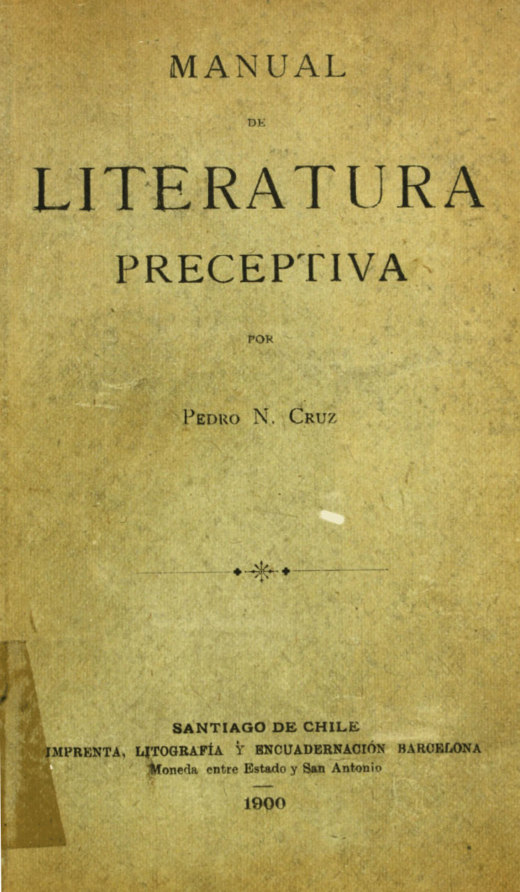 Manual de literatura preceptiva