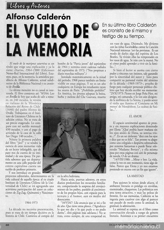 El vuelo de la memoria