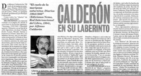 Calderón en su laberinto