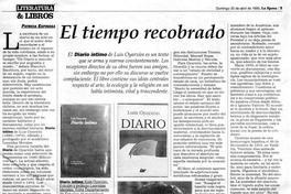 El tiempo recobrado