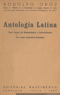 Antología latina