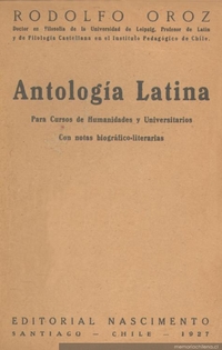 Antología latina