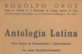 Antología latina