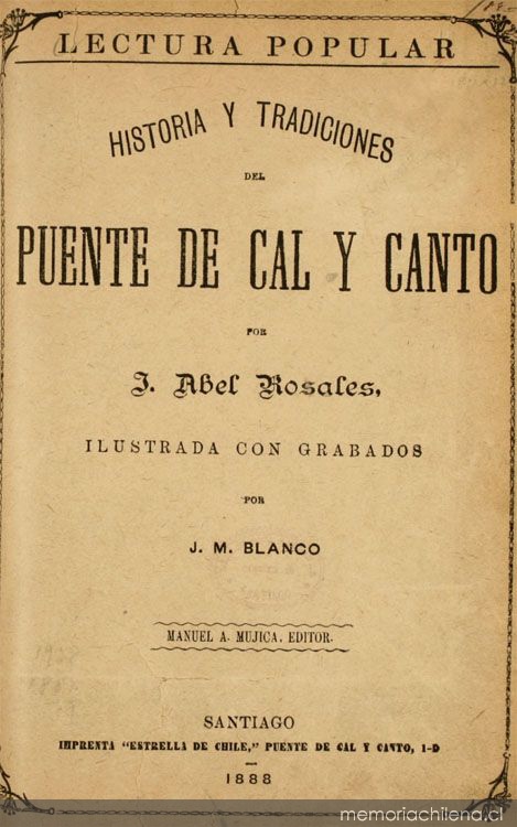 Portada de Historia i tradiciones del Puente de Cal y Canto