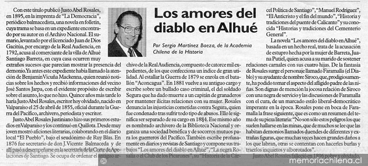 Los amores del Diablo en Alhué