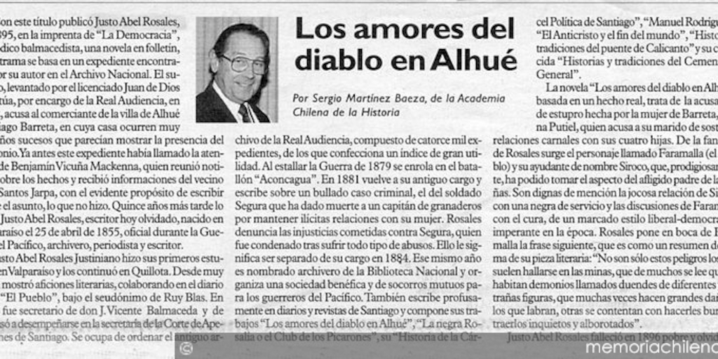 Los amores del Diablo en Alhué