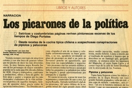 Los picarones de la política