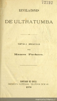 Revelaciones de ultratumba : novela orijinal