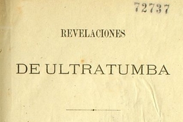 Revelaciones de ultratumba : novela orijinal