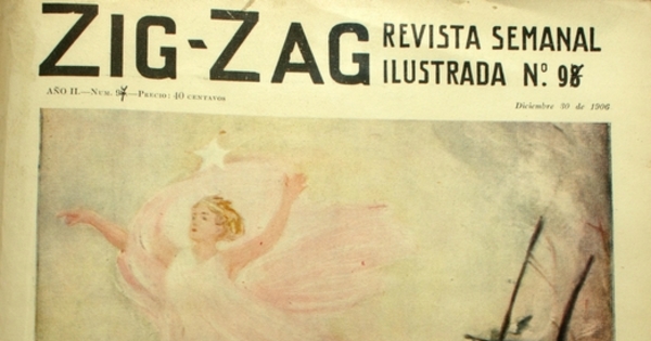 "El año que nace y el año que muere", composición para la portada de Zig-Zag