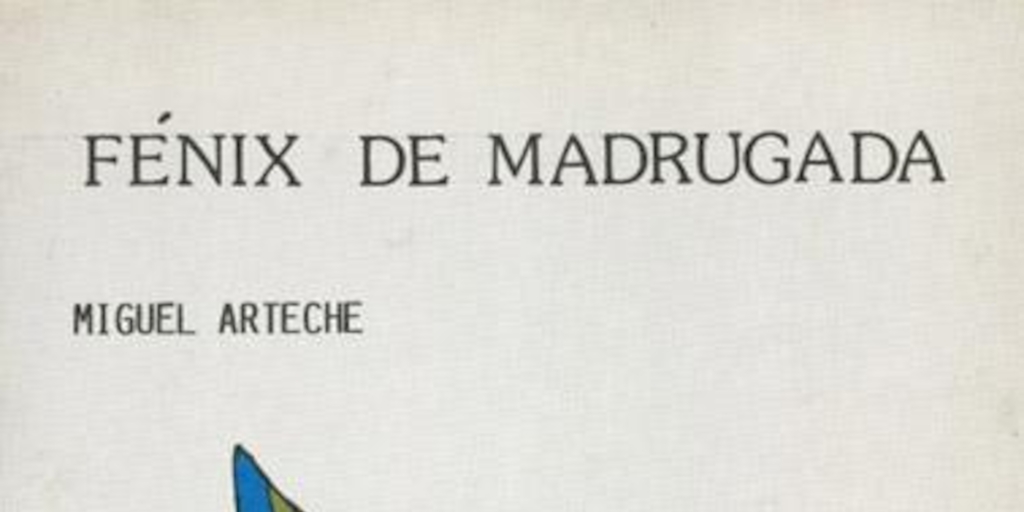 Fénix de madrugada : (1975-1992)