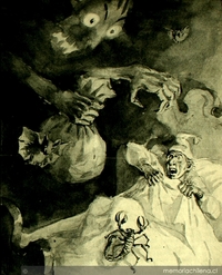 Ilustración para "La fortuna misteriosa", de Joaquín Díaz Garcés