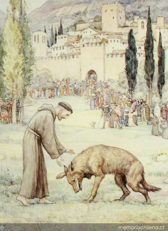 El lobo de Gubbio