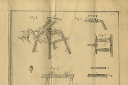 Primera litografía chilena: dibujos técnicos de maquinaria y procedimientos agrícolas, 1833