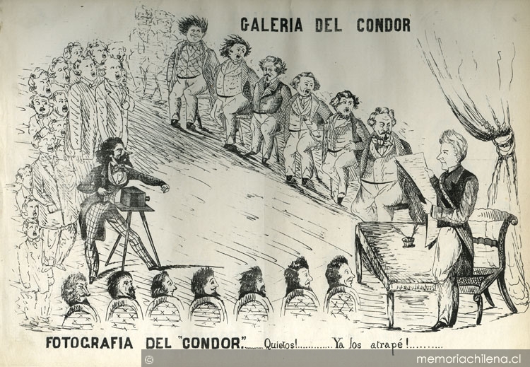 Galería del cóndor, 1863