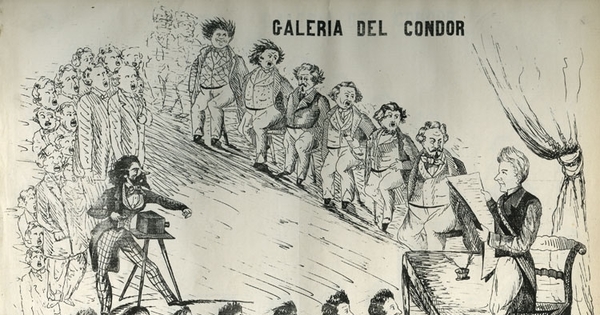 Galería del cóndor, 1863