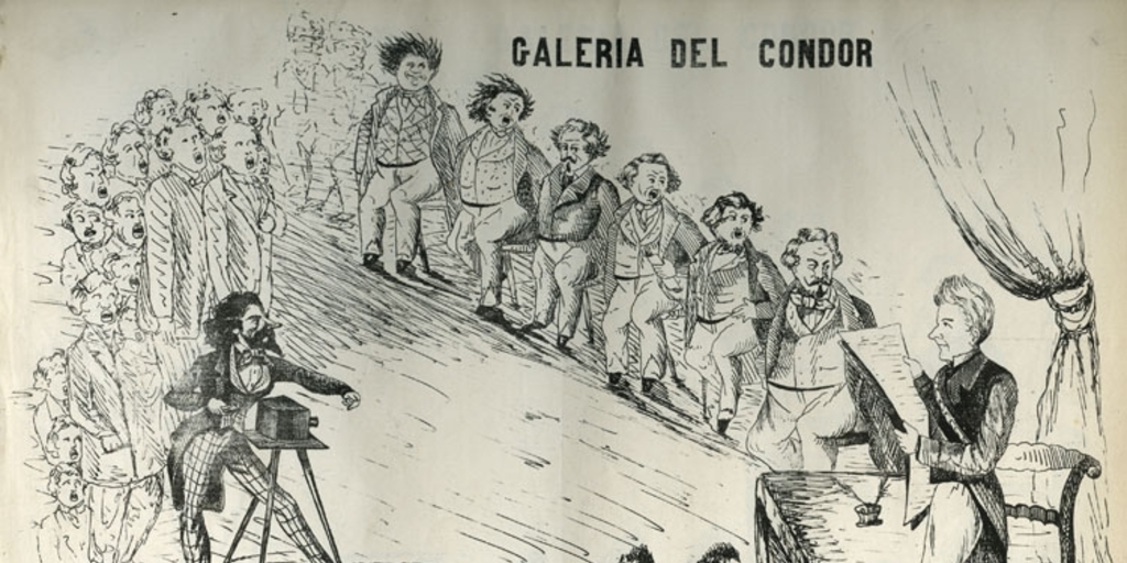 Galería del cóndor, 1863