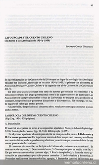 Lafourcade y el cuento chileno