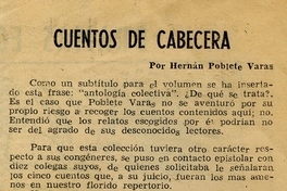 Cuentos de cabecera