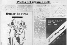 Poetas del próximo siglo