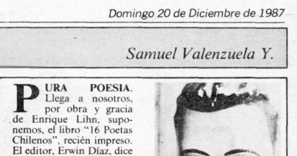 16 poetas chilenos