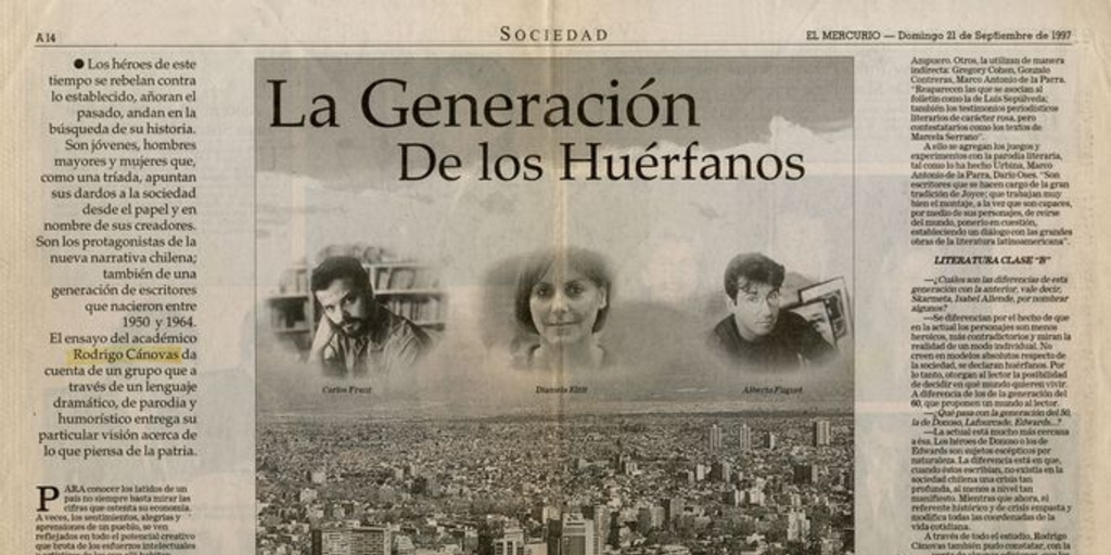 La generación de los huérfanos