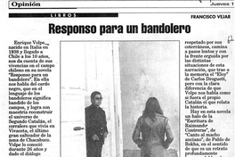 Responso para un bandolero