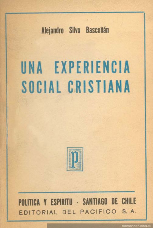 Una experiencia social cristiana