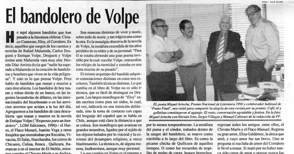 El bandolero de Volpe