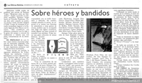 Sobre héroes y bandidos