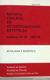 Estética, ética, ecología