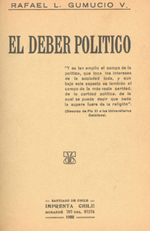 El deber político